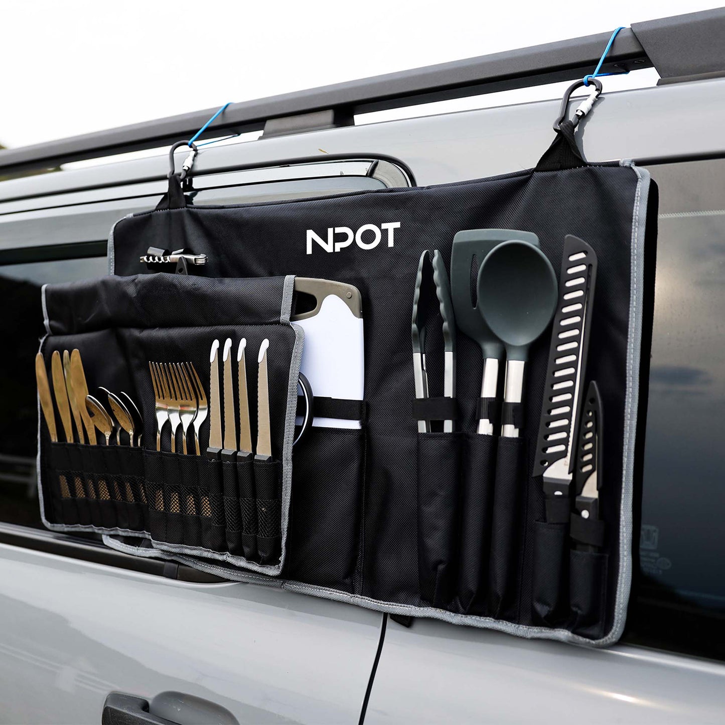 NPOT RV Camp Kitchen Tool Set 27PCS