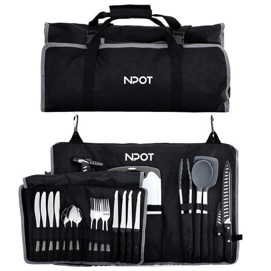 Bid Farewell to Clutter, Travel Light! NPOT RV Camp Kitchen Tool Set