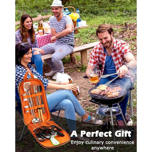 Discover the Ultimate Portable Outdoor Kitchen Utensil Set