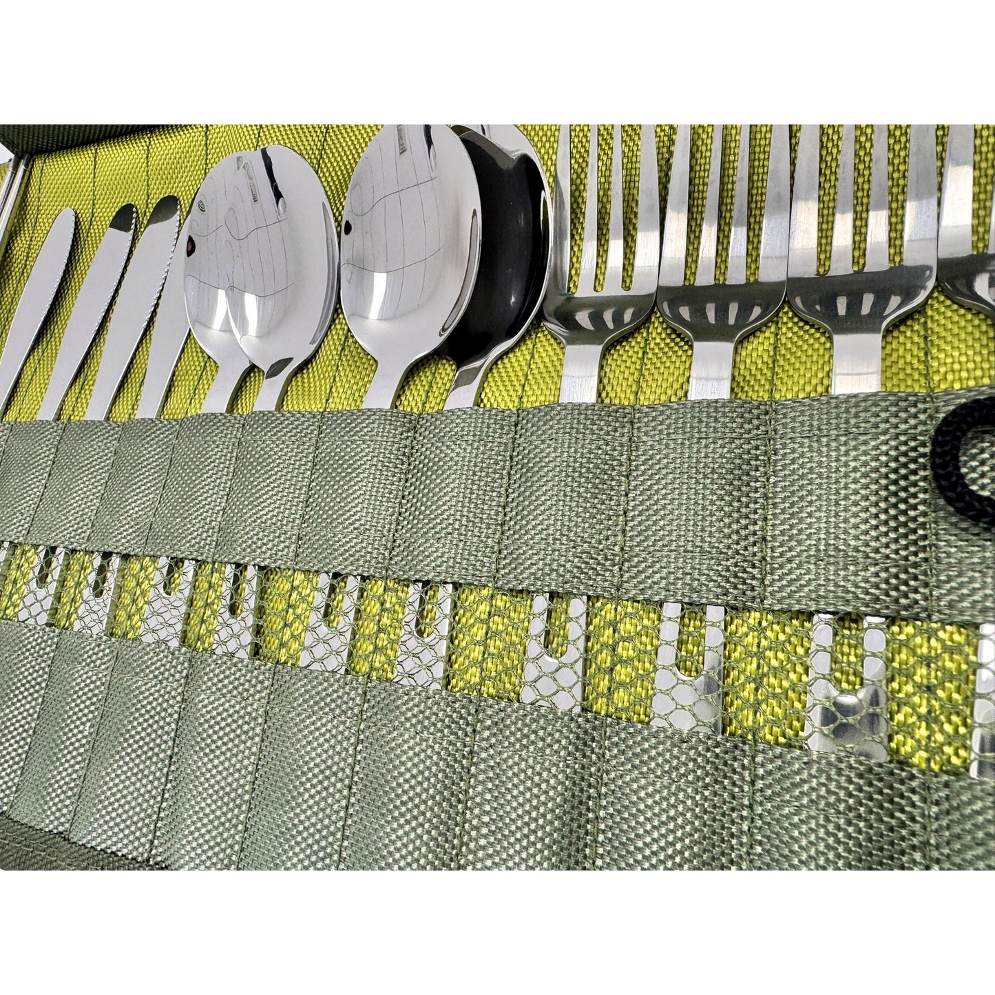 NPOT Camping Cutlery Organizer 13PCS