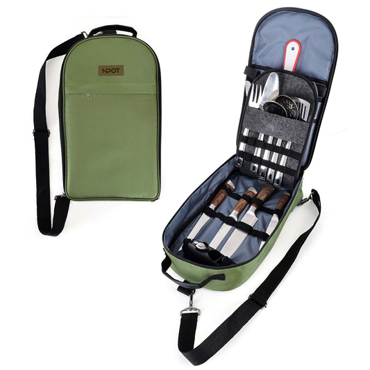 NPOT Camp Kitchen Utensil Set 13PCS