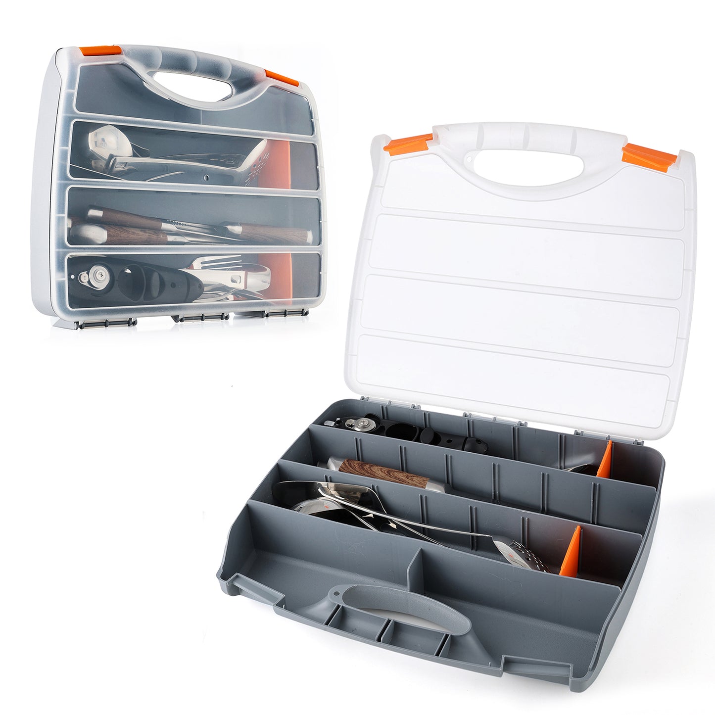 NPOT GEAR 13PCS Camp Kitchen Kit Box Set