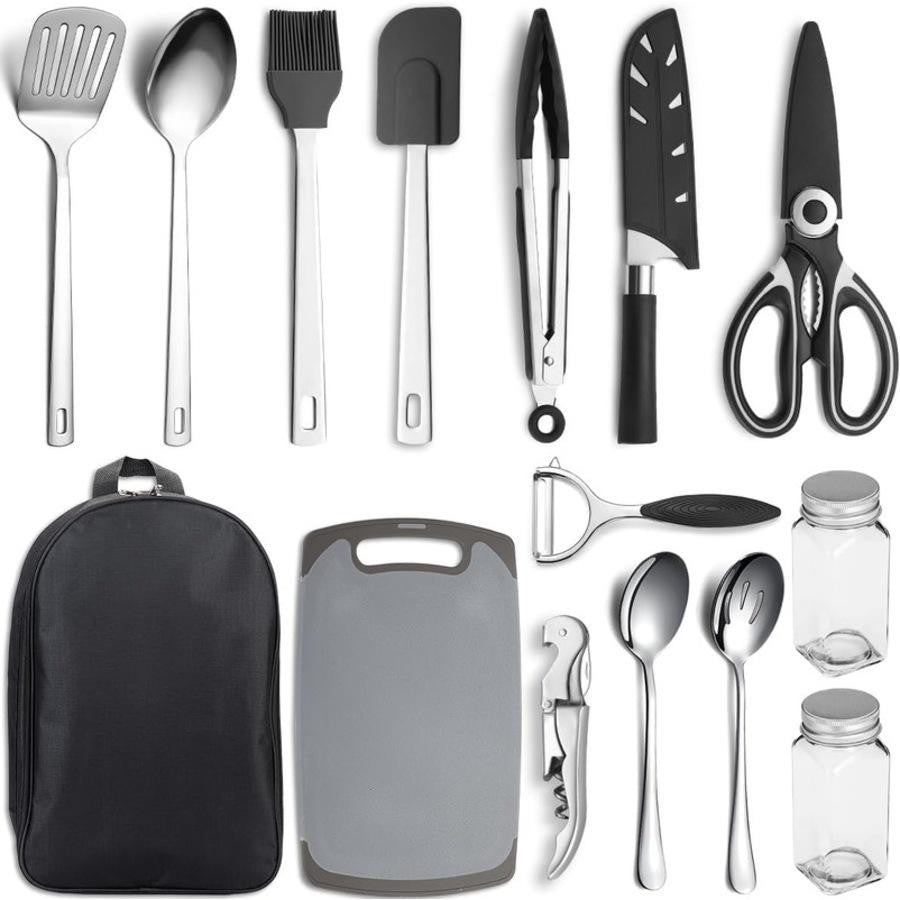 NPOT Gear Camping Essentials Cooking Accessories Travel Utensils