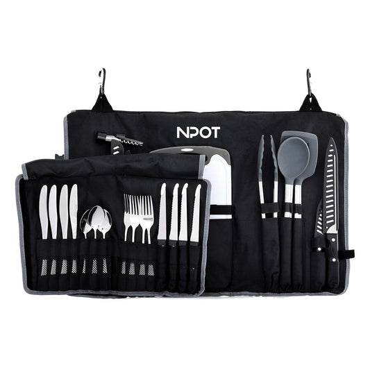 NPOT RV Camp Kitchen Tool Set 27PCS