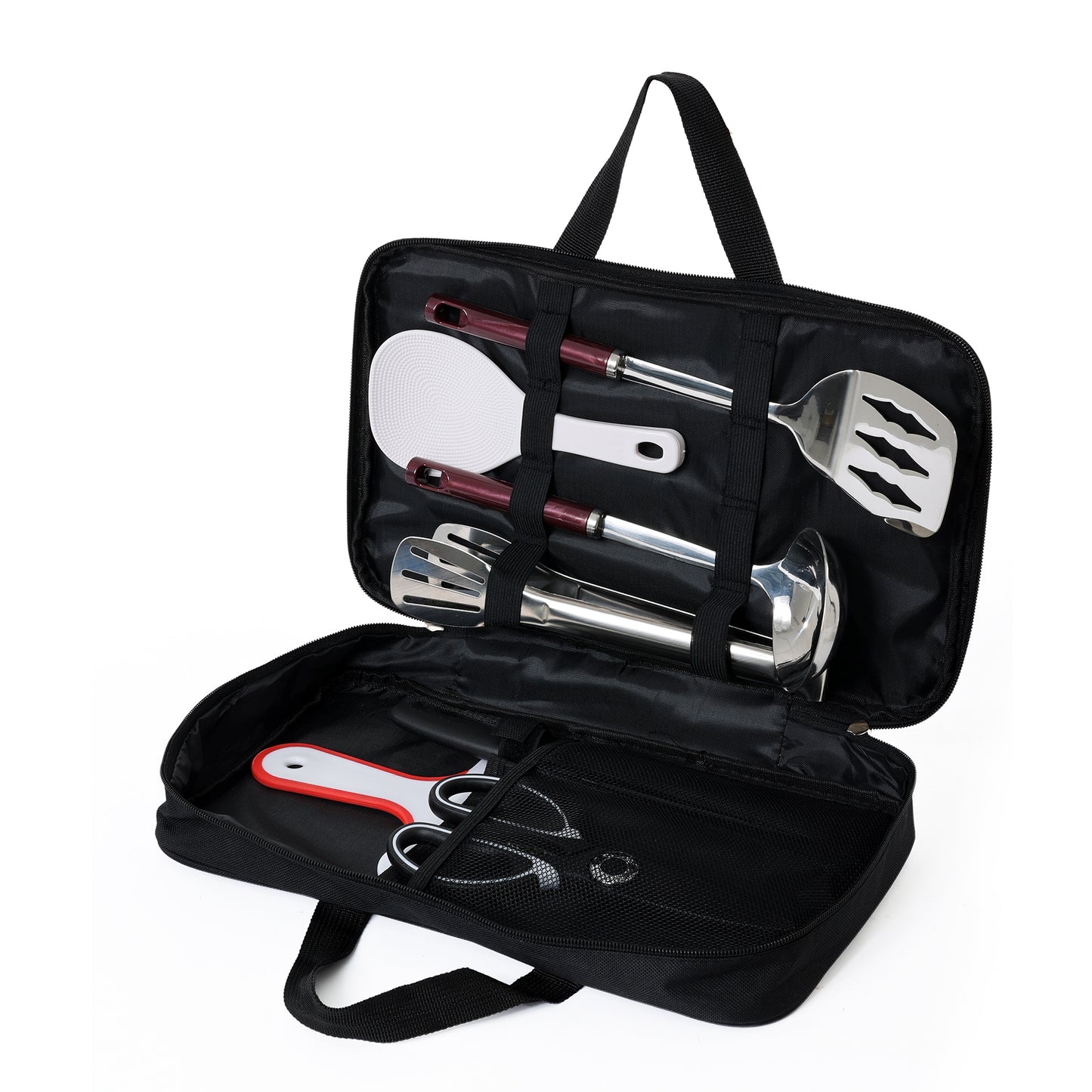 NPOT GEAR 8 Pcs Camping Cookware Utensils